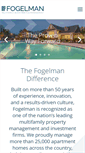 Mobile Screenshot of fogelman.com
